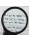 3 Led Işıklı 3x75 Mm 45x22 Mm  El Büyüteç
