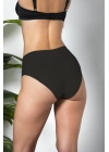 3lü Paket Dikişsiz, İz Yapmaz, Lazer Kesim, Yüksek Bel Slip Külot Siyah (brf21263)