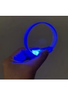 3 Modlu Pilli Led Işıklı Esnek Parti Bilekliği Mavi