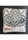 30x30 Cm Pvc Yer Karosu 4lü Paket - Çini Desen