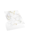 30x30 Cm Pvc Yer Karosu 4lü Paket - Mermer Desenli Beyaz