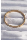 316L Çelik Baby Boy Gold Renk Zirkon Taşlı Cartier Model Kelepçe - TJ-BB6246