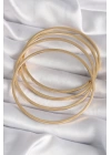 316L Çelik Gold Renk Ajda Model Kadın Bileklik - TJ-BB6482