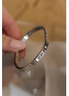 316L Çelik Roma Rakamlı Silver Renk Bilezik - TJ-BB3566