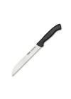 38024 Ecco Pro Ekmek Bıçağı 17,5 cm - Siyah