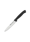 38049 Ecco Tırtıklı Sebze, Et, Biftek Steak Bıçağı 12 cm - Siyah