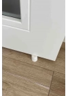 Biye Ekoseli Katlı E08 Lacivert 2 cm 25 Metre %65 Koton %35 Polyester