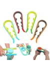 4 Fonksiyonlu Plastik -silikon Şişe Kavanoz Kapağı Açma Aparatı
