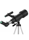 400 x 70 Mm Açıklıklı Refrakter Teleskoplar 15x - 150x Telefon Adaptörlü Reflex