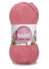 5 Adet Cotton Lüks Yelek Tunik Kazak Bluz Hırka İpi Yünü Gül Pembe 97551