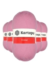 5 Adet Kristal Çift Katlı El Örgü Lif İpi Pembe K774