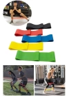 5 Li Set Aerobik Bandı Fitness Egzersiz Plates Direnç Lastiği Crossfit Kas Germe Ve Jimnastik Seti