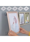 5 Li Yapışkanlı Mutfak Banyo Raf Tutucu Askı Pin Çerçeve Çok Amaçlı Askısı
