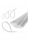 50 Adet Plastik Cırt Kelepçe Kablo Bağı Kablo Düzenleyici-4.8 X 380 Mm