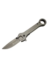 8000b Anahtar Görünümlü Siyah Kamp Çakı 19 Cm - Otomatik, Metal Sap