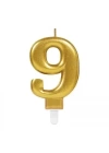 9 Rakam Mum Gold Renk