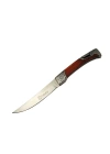 A 3165 A Kamp Çakı 24 Cm - Ahşap Metal Saplı, Kemerlikli