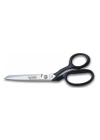 A4115-8 Tekstil / Yatık Regula Makası No: 8 İnç / 20,32 Cm - Nikel Kaplama, Siyah Saplı