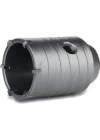 Adaptörlü Elmaslı Beton Delme Panç 65 Mm