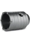 Adaptörlü Elmaslı Beton Delme Panç 70 Mm