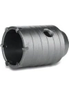 Adaptörlü Elmaslı Beton Delme Panç 80 Mm