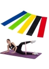 Aerobik Bant 5 Li Pilates Yoga Bandı *