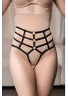 Ağı Açık Yüksel Bel String Lastik Harness - Brf1211