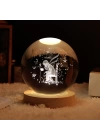 Ahşap Altlıklı Usbli Gece Lambası