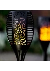 Alev Efektli Solar Bahçe Lambası (51 Cm)