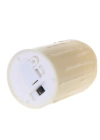 Alevli Led Mum Hareketli Alev Görünümlü Dekoratif Mum - 3lü Set (orta Boy)