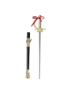 Altın Renk Kabzalı Zararsız Oyuncak Şövalye Kılıcı – 68 Cm (plastik)