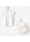 Andywawa Ac24503 Petit Love 2li Bebek Takım Ekru
