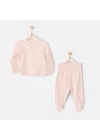 Andywawa Ac25557 Side Snap Set 2li Zıbın Takım Pink