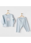 Andywawa Ac25636 Cuddly Bunny Bear 2li Takım Blue
