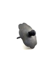 Antika Tarz Dekoratif Pirinç Düğmeli Kabara - 40 mm, Oksit