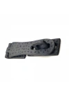 Antika Tarz Dekoratif Pirinç Sandık Askısı - 70x27 Mm, Oksit