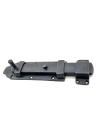 Antika Tarz Dekoratif Pirinç Yassı Kapı Sürgüsü - 55x215 Mm, Oksit