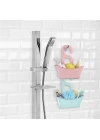 Banyo Sepeti Delikli Sepet Çok Amaçlı Sabun Şampuan Tutucu Raf
