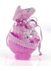 Bebek Mevlüt Şekeri - Pembe Bebek Arabası