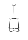 Bel - Boyun Ve Bacaktan Bağlamalı Harness Jartiyer - Brf150