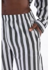 Beruflic 4007 Uzun Kol Çizgili Gaffur Erkek  Pijama Takım