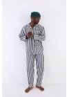 Beruflic 4007 Uzun Kol Çizgili Gaffur Erkek  Pijama Takım