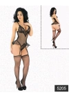 Beruflic Desenli Tül Babydoll