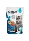 Bestpet Ton Balıklı ve Hamsili Yetişkin Konserve Kedi Maması 85 Gr