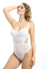 Beyaz Dantelli Bodysuit - 887b