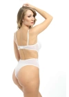 Beyaz Dantelli Bodysuit - 887b