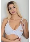 Beyaz Emzirme Sütyeni - 505