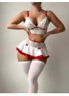 beyaz Etekli Fantazi Kostüm