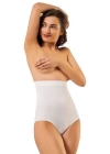 Beyaz Kadın Dikişsiz Slip Korse - 780