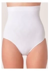 Beyaz Kadın Dikişsiz Slip Korse - 780
